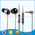 Private mould design metal earphone throat vibration headphone